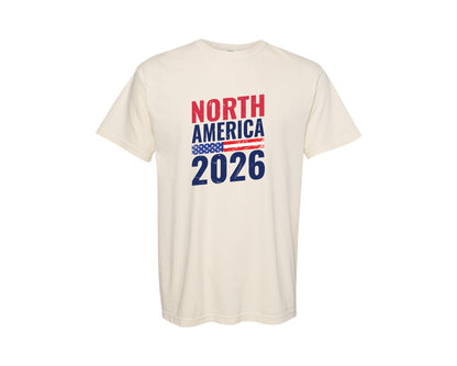 brand:Comfort Colors|color:Ivory|North America 2026 Sport Usa Team 2026 Graphic T-Shirt
