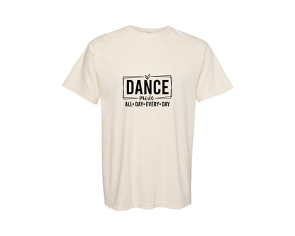 brand:Comfort Colors|color:Ivory|Dance Mode Dance Mom Graphic T-Shirt