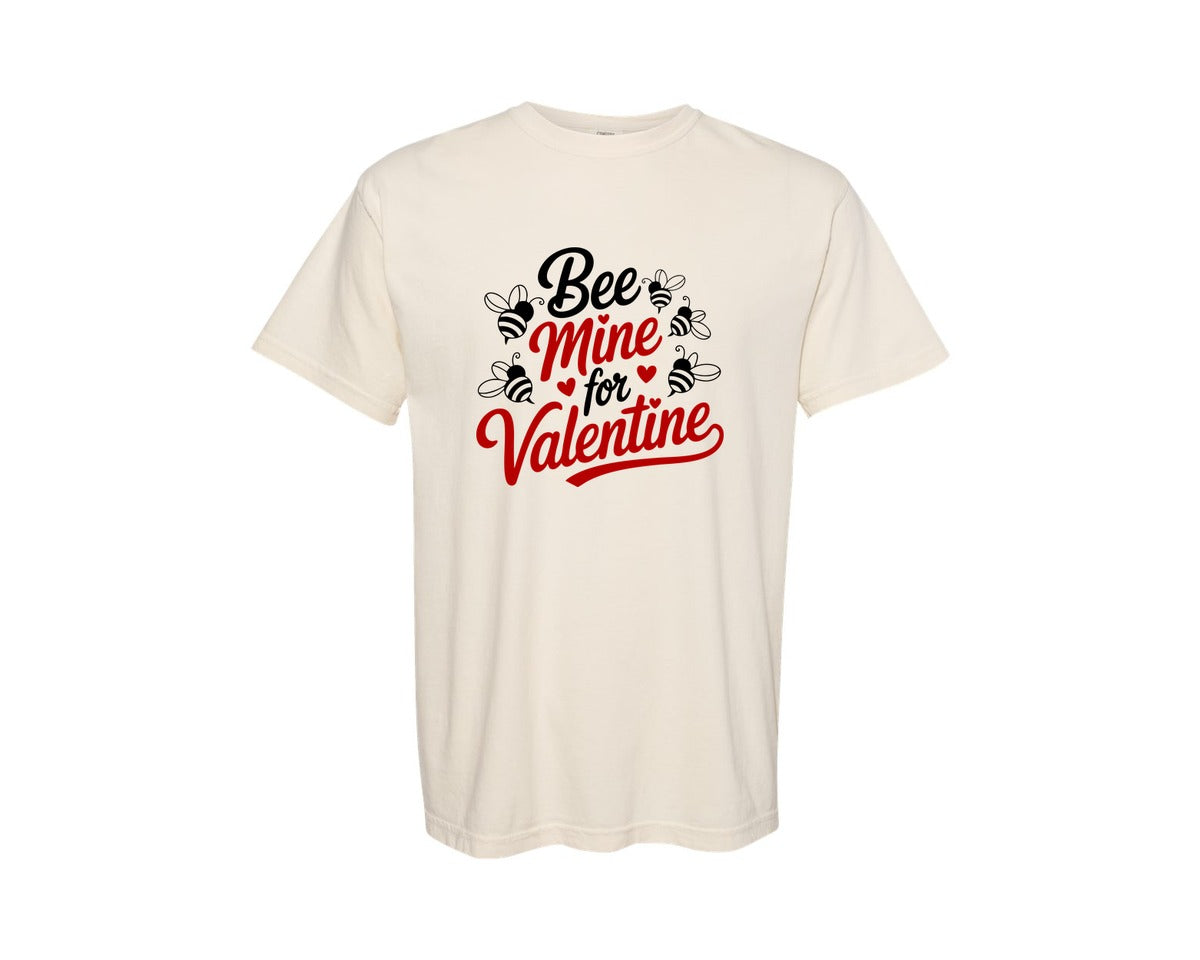 brand:Comfort Colors|color:Ivory|Valentines Design 18 Graphic T-Shirt