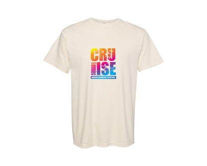 brand:Comfort Colors|color:Ivory|Cruise Squad 2025 Svgfamily Cruise Trip 2 Graphic T-Shirt