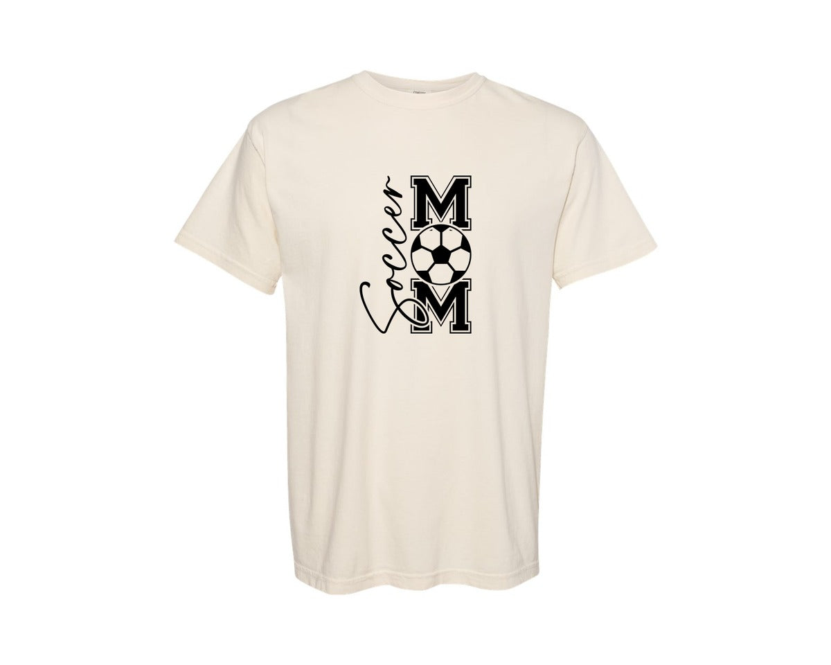brand:Comfort Colors|color:Ivory|Soccer Mom Soccer 2 Graphic T-Shirt