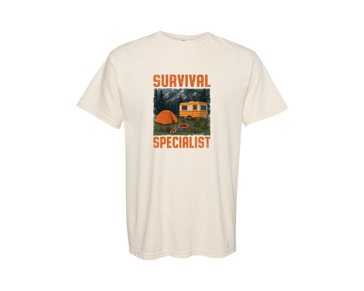 brand:Comfort Colors|color:Ivory|Outdoor T Shirt Design 3 Graphic T-Shirt