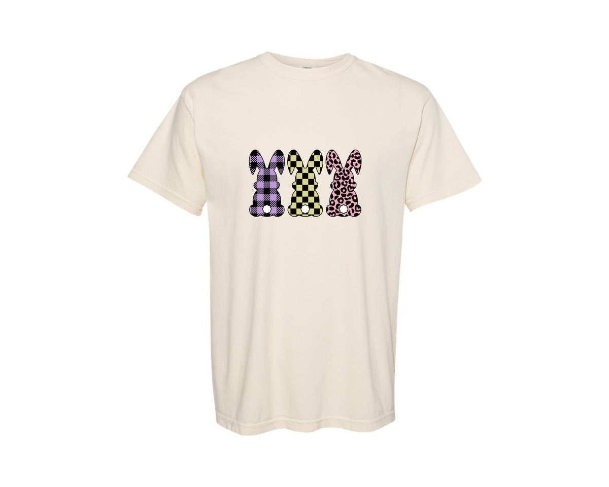brand:Comfort Colors|color:Ivory|Easter Bunny Easter Rabbit Graphic T-Shirt