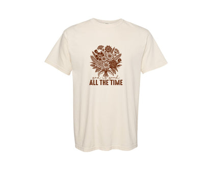 brand:Comfort Colors|color:Ivory|God Is Good All The Time 28 Graphic T-Shirt