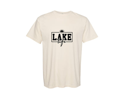 brand:Comfort Colors|color:Ivory|Lake Life 33 Graphic T-Shirt