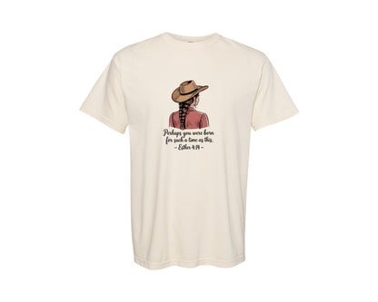 brand:Comfort Colors|color:Ivory|Vintage Cowgirl Aesthetic Pngesther 41 Graphic T-Shirt