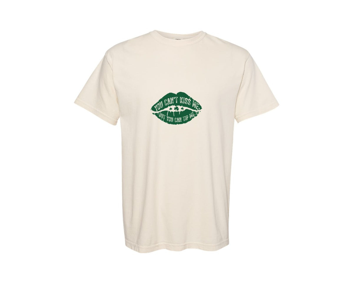 brand:Comfort Colors|color:Ivory|Shenanigans Shamrock St Patricks 4 Graphic T-Shirt