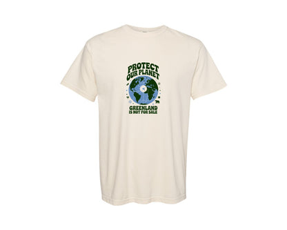 brand:Comfort Colors|color:Ivory|Protect Our Planet Greenland 2 Graphic T-Shirt