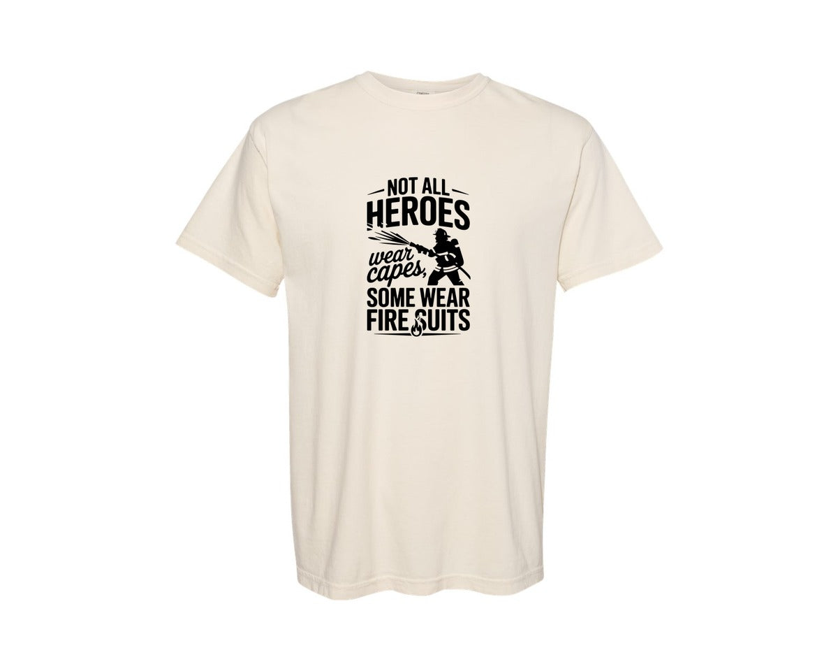 brand:Comfort Colors|color:Ivory|First Responder Inspiration Graphic T-Shirt