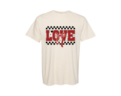 brand:Comfort Colors|color:Ivory|Love Valentine 23 Graphic T-Shirt