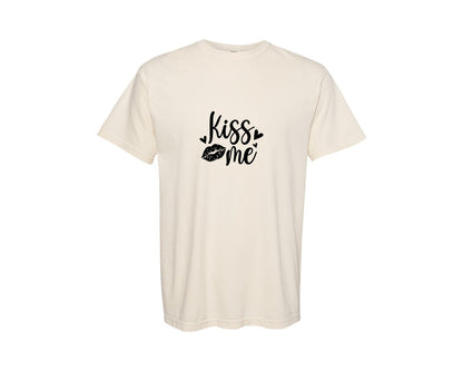 brand:Comfort Colors|color:Ivory|Kiss Me 15 Graphic T-Shirt