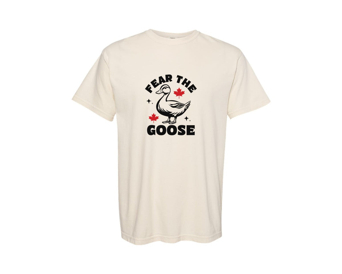 brand:Comfort Colors|color:Ivory|Elbows Up Canada Elbows Up Graphic T-Shirt