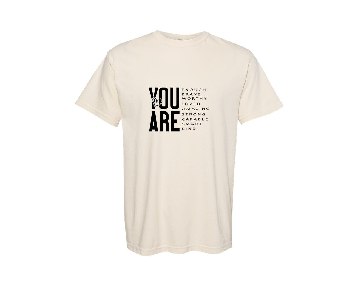 brand:Comfort Colors|color:Ivory|Dear Person Behind Me 9 Graphic T-Shirt
