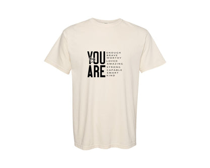brand:Comfort Colors|color:Ivory|Dear Person Behind Me 9 Graphic T-Shirt
