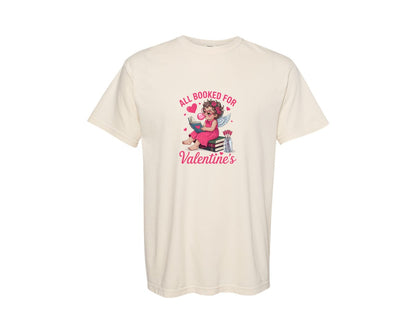 brand:Comfort Colors|color:Ivory|Funny Valentines Day Cupid Graphic T-Shirt