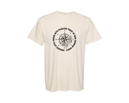 brand:Comfort Colors|color:Ivory|Jesus Front Back Graphic T-Shirt