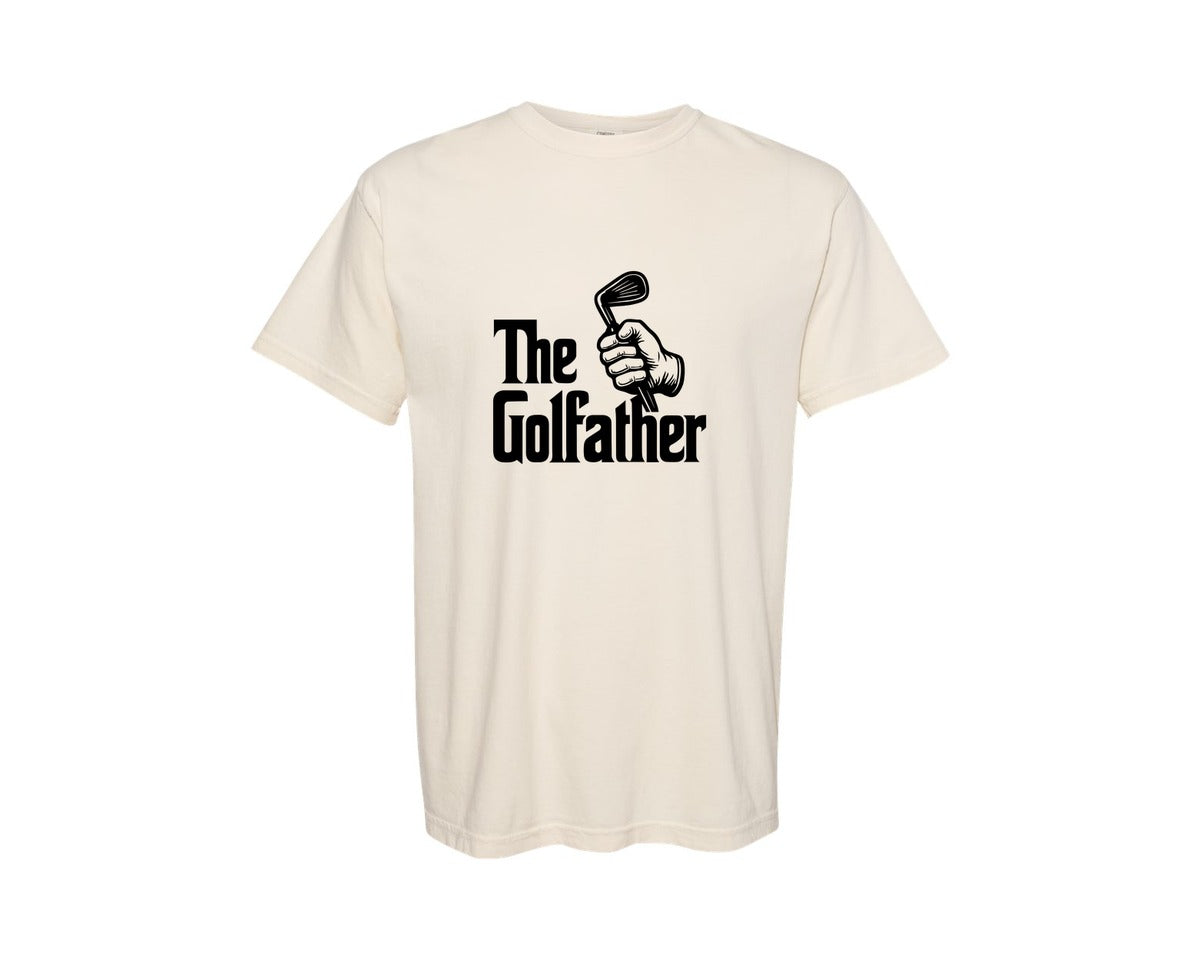 brand:Comfort Colors|color:Ivory|Master Of The Mighty Swing Graphic T-Shirt
