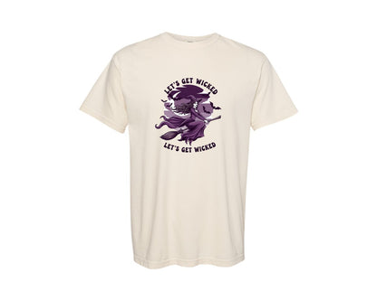 brand:Comfort Colors|color:Ivory|Lets Get Wicked 2 Graphic T-Shirt