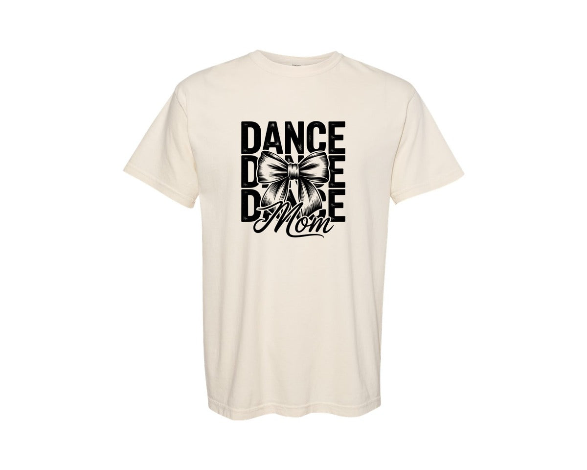 brand:Comfort Colors|color:Ivory|Dance Mom Shirt Graphic T-Shirt