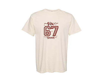 brand:Comfort Colors|color:Ivory|67 Valentine Svg67 Valentine Graphic T-Shirt