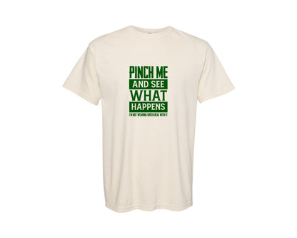 brand:Comfort Colors|color:Ivory|St Patricks Day Design 4 Graphic T-Shirt