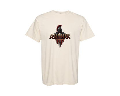 brand:Comfort Colors|color:Ivory|Armor Up Christian Christian Shirt Graphic T-Shirt