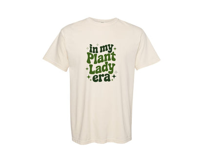 brand:Comfort Colors|color:Ivory|In My Plant Lady Era Shirt Graphic T-Shirt