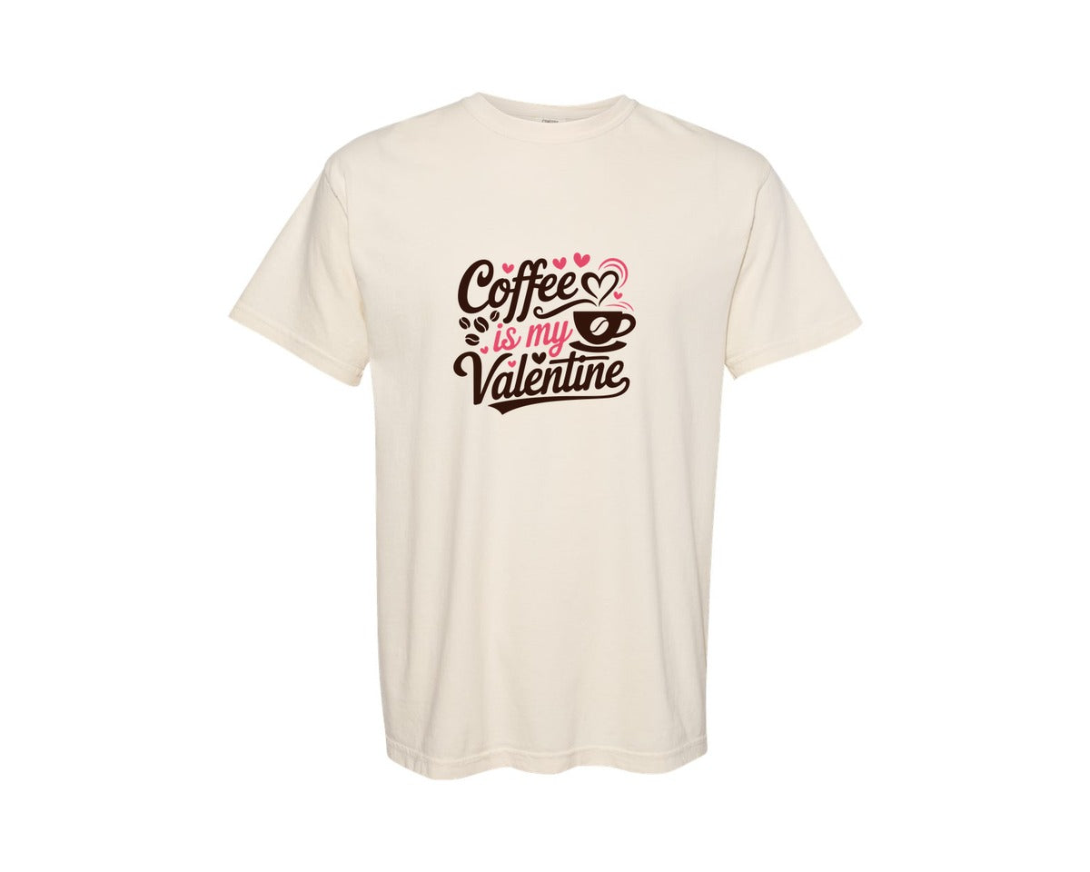 brand:Comfort Colors|color:Ivory|Coffee Graphic For Coffee Lovers 30 Graphic T-Shirt