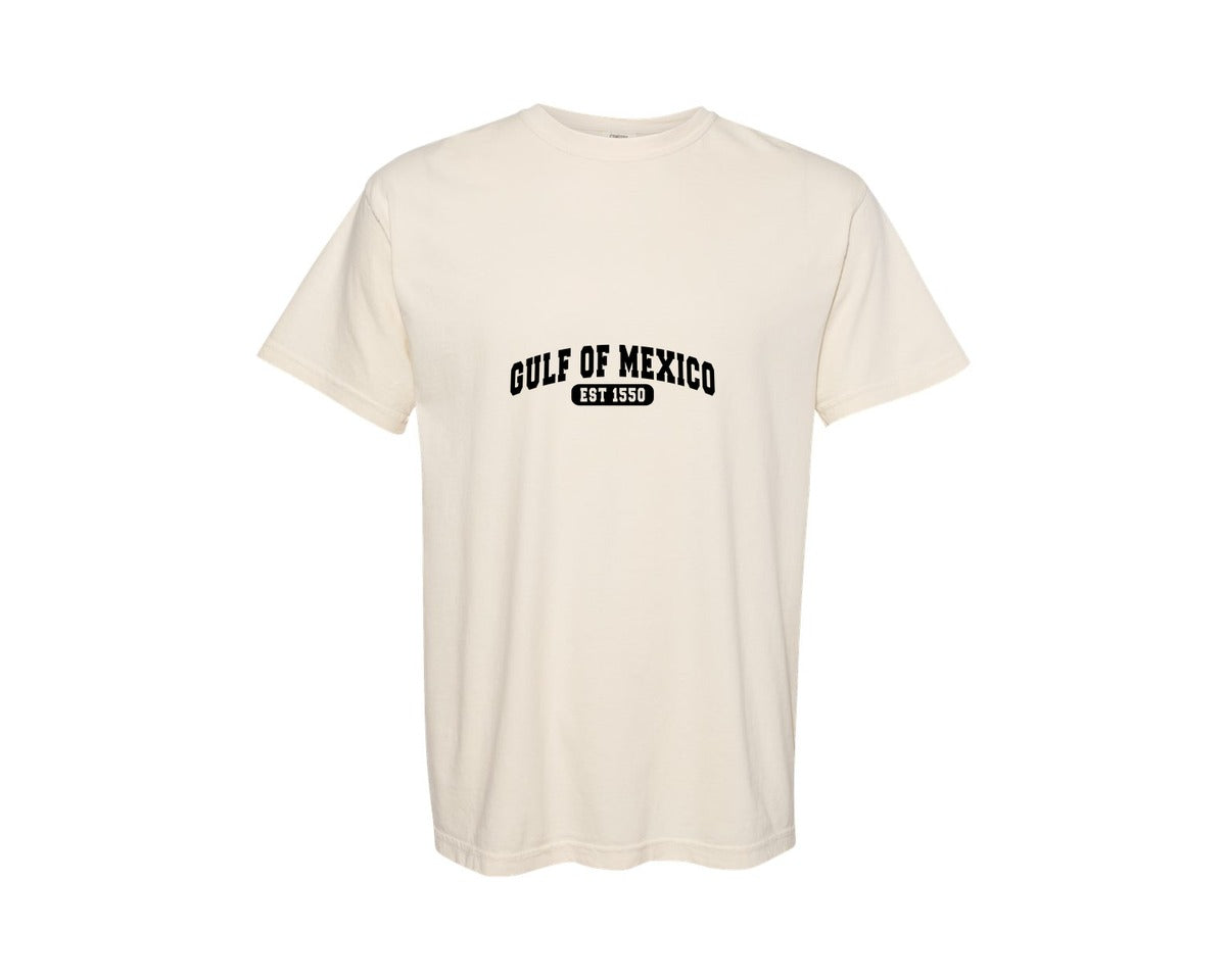 brand:Comfort Colors|color:Ivory|Gulf Of Mexico T Shirt Gulf Of Mexico 2 Graphic T-Shirt