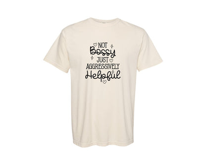 brand:Comfort Colors|color:Ivory|Sassy Girl Quote And Graphic T-Shirt