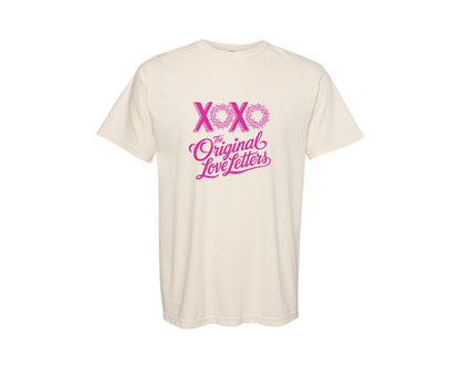 brand:Comfort Colors|color:Ivory|Christian Love Religious Valentine Graphic T-Shirt