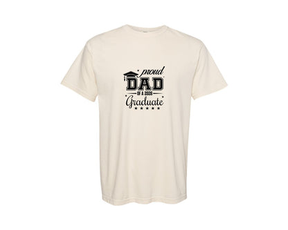 brand:Comfort Colors|color:Ivory|Proud Dad Of A 2026 Graduate 2 Graphic T-Shirt