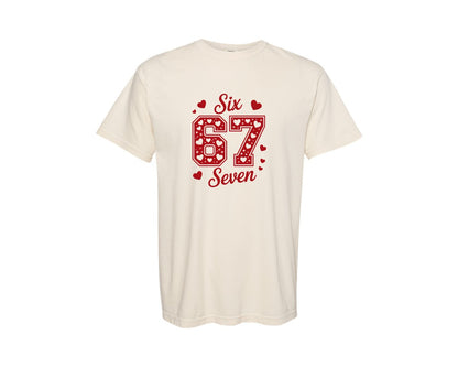brand:Comfort Colors|color:Ivory|Valentine Meme Funny Humor 67 2 2 Graphic T-Shirt