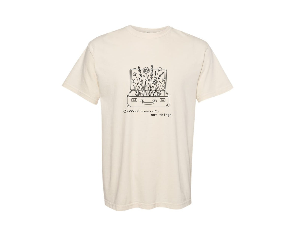 brand:Comfort Colors|color:Ivory|Inspirational Floral Quote Vintage 2 Graphic T-Shirt