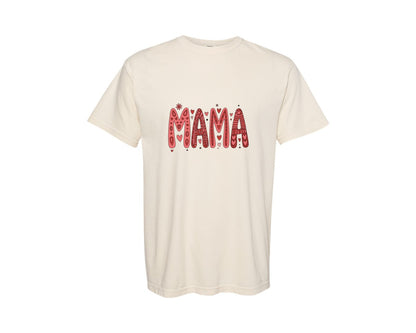 brand:Comfort Colors|color:Ivory|Mama Valentines Mama 2 Graphic T-Shirt