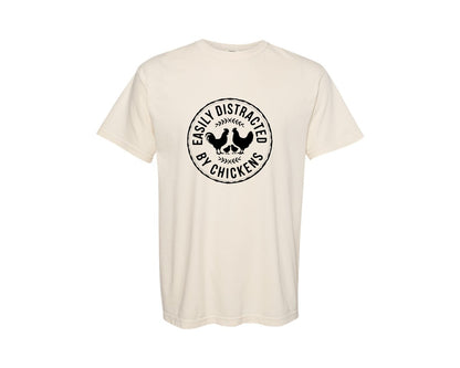 brand:Comfort Colors|color:Ivory|Dont Ruffle My Feathers T Shirt Design 2 Graphic T-Shirt