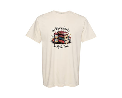 brand:Comfort Colors|color:Ivory|Reading Book 8 Graphic T-Shirt
