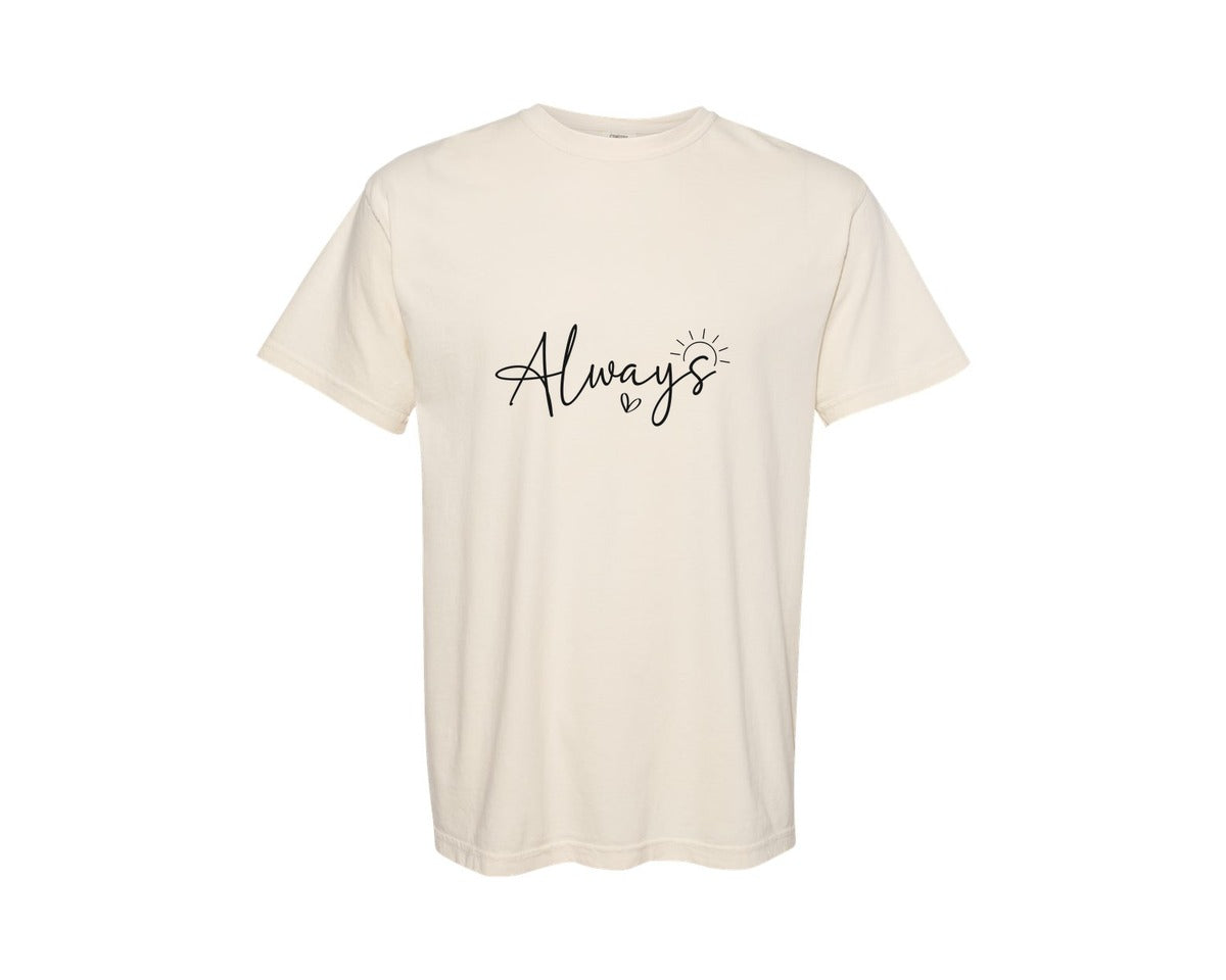 brand:Comfort Colors|color:Ivory|Remember Your Why Sleeve Bible Graphic T-Shirt