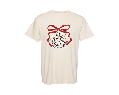 brand:Comfort Colors|color:Ivory|You Are So Loved John 316 Graphic T-Shirt