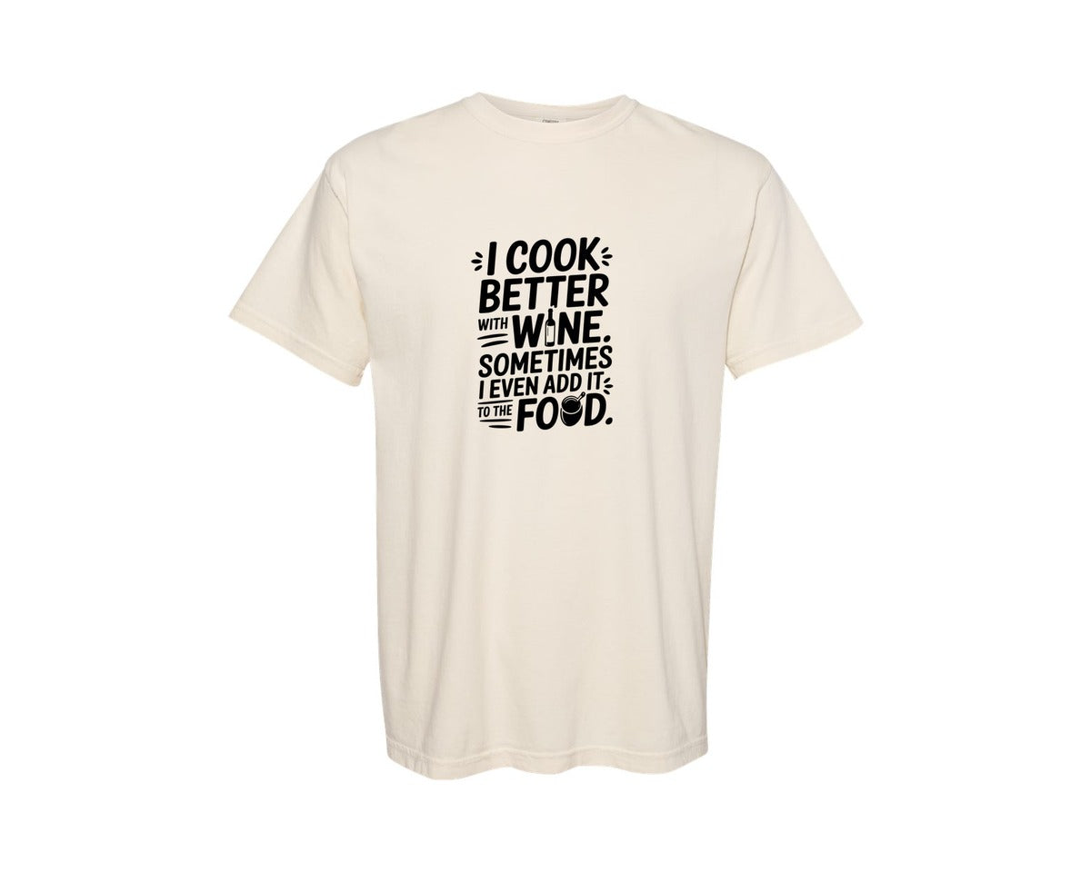 brand:Comfort Colors|color:Ivory|Drunk Kitchen Graphic T-Shirt