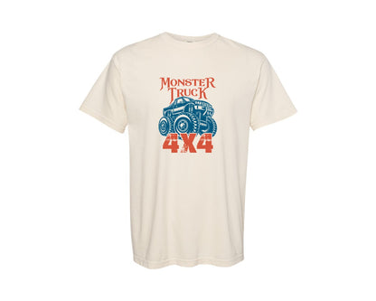 brand:Comfort Colors|color:Ivory|Monster Truck T Shirt Design 5 Graphic T-Shirt