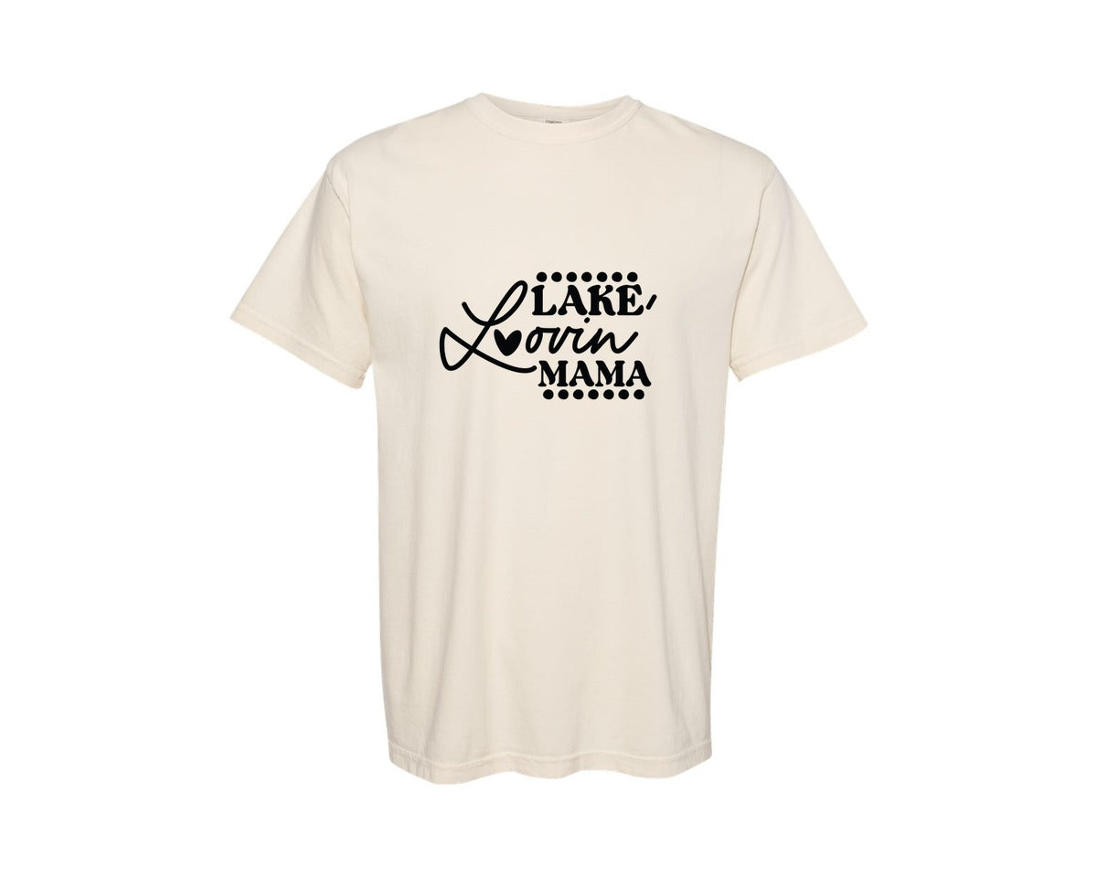 brand:Comfort Colors|color:Ivory|Lake Lovin Mama 23 Graphic T-Shirt
