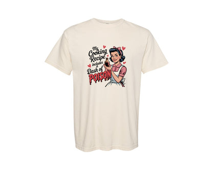 brand:Comfort Colors|color:Ivory|Retro Housewife 3 Graphic T-Shirt