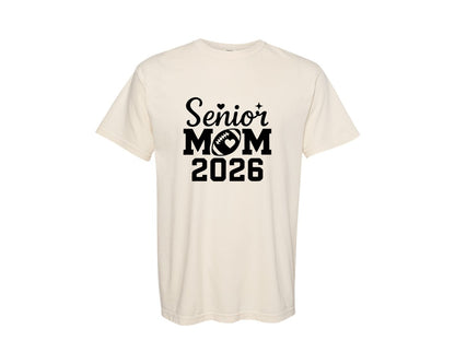 brand:Comfort Colors|color:Ivory|Senior Mom 2026 2 Graphic T-Shirt