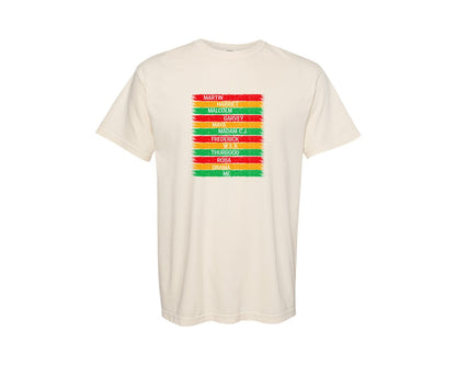 brand:Comfort Colors|color:Ivory|Cdelebrating Black History Month Shirt Graphic T-Shirt