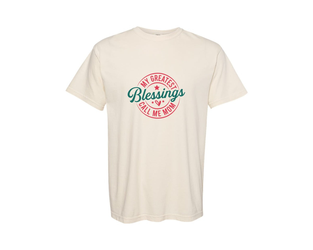 brand:Comfort Colors|color:Ivory|Mothers Day 216 Graphic T-Shirt