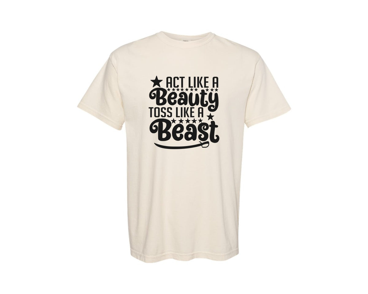 brand:Comfort Colors|color:Ivory|Color Guard Cut File 25 Graphic T-Shirt