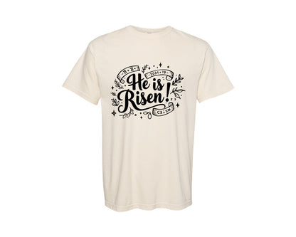 brand:Comfort Colors|color:Ivory|Faithful Easter T Shirt Design 3 Graphic T-Shirt