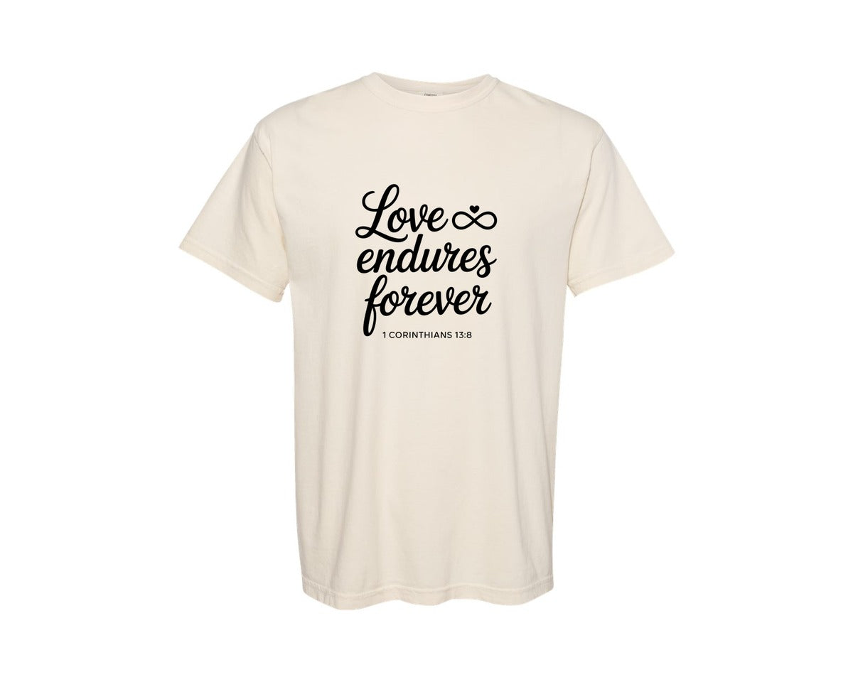 brand:Comfort Colors|color:Ivory|Christian Bible Verse Of 20 Graphic T-Shirt