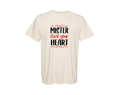 brand:Comfort Colors|color:Ivory|Valentines Day Design 150 Graphic T-Shirt